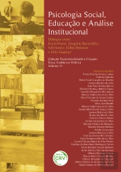 Psicologia Social, Educação E Análise Institucional Psicologia Social, Educação E Análise Institucional