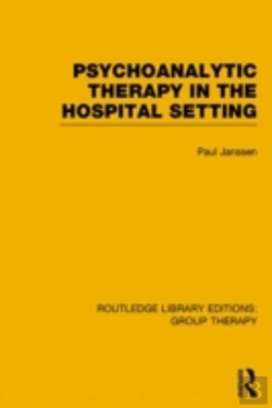 Bertrand.pt - Psychoanalytic Therapy In The Hospital Setting