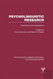 Psycholinguistic Research (Ple: Psycholinguistics)