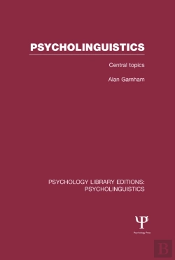 Bertrand.pt - Psycholinguistics (Ple: Psycholinguistics)