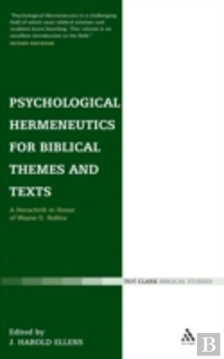 Bertrand.pt - Psychological Hermeneutics For Biblical Themes And Texts