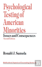 Psychological Testing Of American Minorities