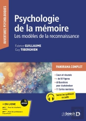 Psychologie De La Memoire - Les Modeles De La Reconnaissance