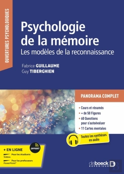 Bertrand.pt - Psychologie De La Mémoire : Les Modèles De La Reconnaissance
