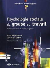 Psychologie Du Groupe Au Travail ; Réfléchir, Travailler Et Décider En Groupe