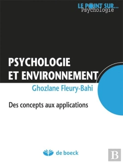 Bertrand.pt - Psychologie Et Environnement ; Des Concepts Aux Applications