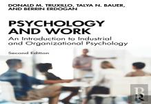 Psychology And Work