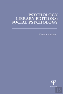 Bertrand.pt - Psychology Library Editions: Social Psychology