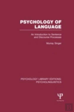Bertrand.pt - Psychology Of Language (Ple: Psycholinguistics)
