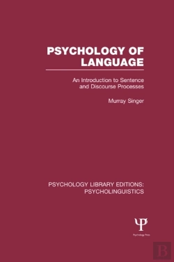Bertrand.pt - Psychology Of Language (Ple: Psycholinguistics)