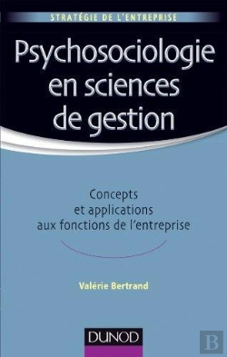Bertrand.pt - Psychosociologie En Sciences De Gestion