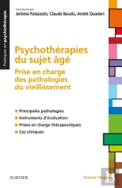 Psychothérapies Du Sujet Âgé ; Prise En Charge Des Pathologies Du Vieillissement