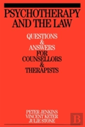 Psychotherapy And The Law