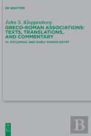 Ptolemaic And Early Roman Egypt