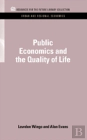 Public Economics And The Quality Of Life