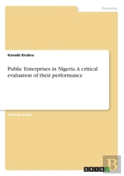 Public Enterprises In Nigeria. A Critical Evaluation Of Their Performance