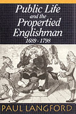 Bertrand.pt - Public Life And The Propertied Englishman 1689-1798