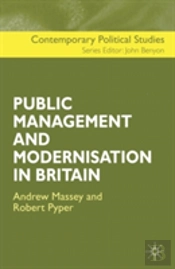 Public Management And Modernisation In Britain