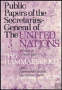 Bertrand.pt - Public Papers Of The Secretaries-General Of The United Nations