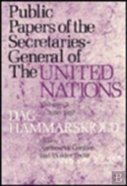 Bertrand.pt - Public Papers Of The Secretaries-General Of The United Nations