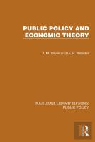Public Policy And Economic Theory