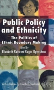 Public Policy And Ethnicity