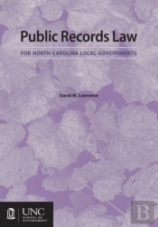 Public Records Law For North Carolina Local Governments