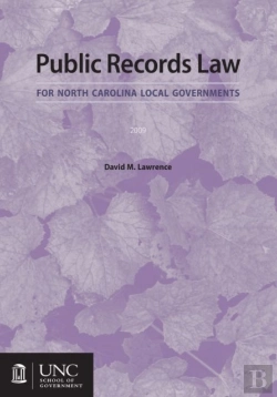 Bertrand.pt - Public Records Law For North Carolina Local Governments