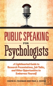 Public Speaking For Psychologists