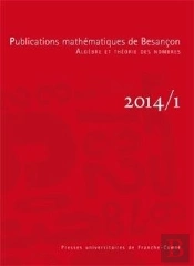 Publications Mathématiques De Besançon ; 2014/1