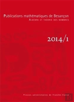 Bertrand.pt - Publications Mathématiques De Besançon ; 2014/1