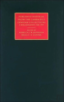 Bertrand.pt - Published Material From The Cambridge Genizah Collection: Volume 2