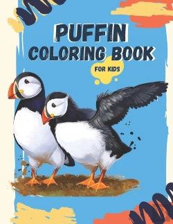 Bertrand.pt - Puffin Coloring Book For Kids