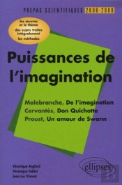 Puissances De L'Imagination : Malebranche, De L'Imagination,  Cervantès, Don Quichotte,  Proust, Un Amour De Swann