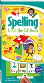 Pull-The-Tab Board Book: Spelling