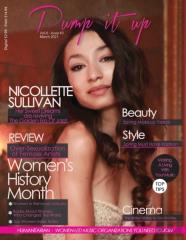 Pump It Up Magazine - Nicollette Sullivan - Women'S History Month Edition