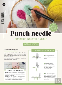 Bertrand.pt - Punch Needle : Broderie, Nouvelle Vague