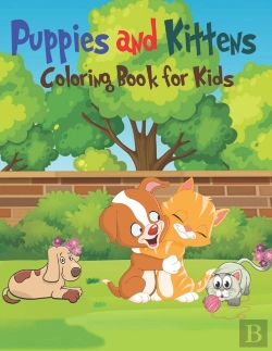 Bertrand.pt - Puppies & Kittens Coloring Book For Kids