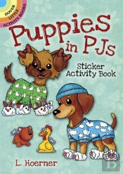 Puppies In Pjs Sticker Activity Book