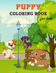 Puppy Coloring Book For Kids