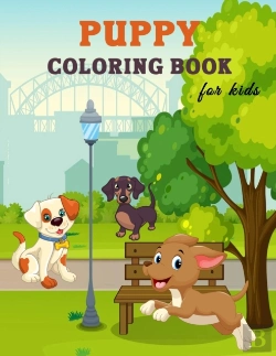 Bertrand.pt - Puppy Coloring Book For Kids
