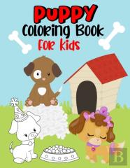 Puppy Coloring Book For Kids