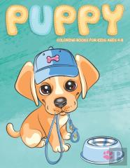 Puppy Coloring Books For Kids Ages 4-8