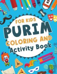 Purim Coloring And Activity Book For Kids