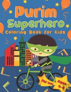 Bertrand.pt - Purim Superhero Coloring Book For Kids