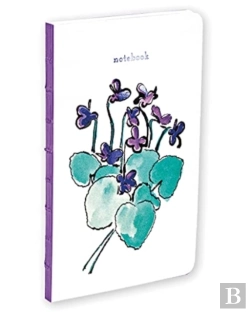 Bertrand.pt - Purple Posy Small Bullet Journal