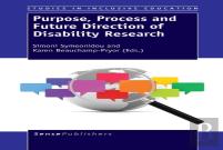 Purpose, Process And Future Direction Of Disability Research