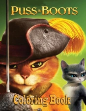 Puss In Boots Coloring Book