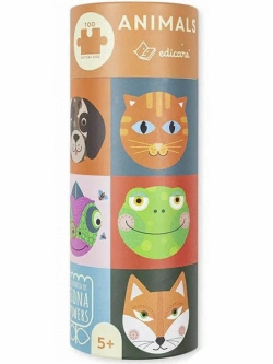 Bertrand.pt - Puzzle Animals - 100 Peças