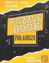 Puzzle Book For Adults